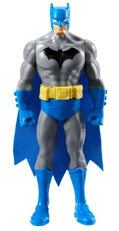 Justice League Batman Blue Gray Suit 6 inch Action Figure Mattel NEW DC