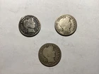 BARBER DIME SEMI KEYS - SET BREAK - 1902o, 1902s, 1903o  - start at melt
