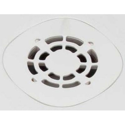 PROFLO PFSBSTR White 3'' X 3'' Polypropylene Shower Grate