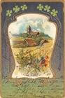 Art Nouveau Postcard AK 1904 Prague Praha Tuchoměřice Austria-Hungary 5 Heller