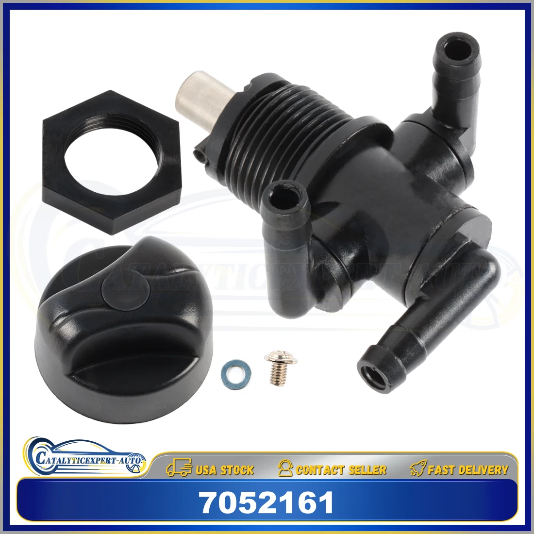 Ricambio Polaris Sportsman Valvola Carburante (Petcock) A 3 Vie Per Polaris Sportsman 500 - Ricambio Compatibile 7052161 Petcock Polaris Ricambio Polaris Sportsman Valvola Carburante (Petcock) A 3 Vie Per Polaris Sportsman 500 - Ricambio Compatibile 7052161 Petcock Polaris