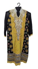 Embroidered Kurti Intricate Threadwork Long Sleeves   Women  s Tunic