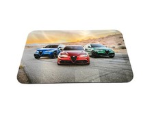 Alfa Romeo Stelvio and Giulia Picture 40inL x 24inH x 2in thick 18 pounds