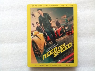 Need for Speed in 3D - Steelbook   Blu-ray 3D + Blu-ray
