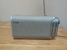 Sony ICF-704L Portable 3 Band FM MW LW Radio Mains Workshop Garage- Working