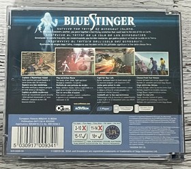 Blue Stinger on Sega Dreamcast (1999) | with Manual