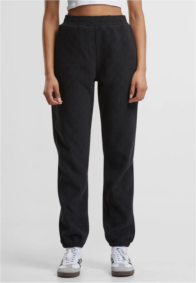 Ladies Jacquard Velvet Sweatpants Damen Jogginghose | Urban Classics | TB7112 - Bild 1 von 1