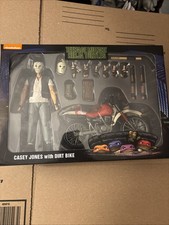 NECA Teenage Mutant Ninja Turtles Casey Jones with Dirt Bike- SEALED NEW