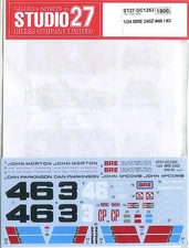STUDIO 27 (STUDIO27) DC1253 1/24 NISSAN BRE 240Z 46/3 Decal