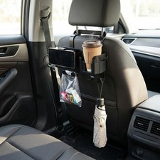 Multifunctional Car Back Seat Cup Holder Abs Vehicle Storage Hanger