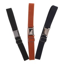 3 PCS Elastic Belt for Kids Adjustable Toddler Boys Uniform Children's