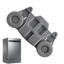 Set of 1/4 Kitchen Aid Dishwasher Lower Dishrack Wheel Roller W10195416