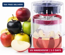 Newness 5.12-Inch Apple Slicer - 8 Slices, Ultra-Safe & Heavy-Duty Stainless Ste