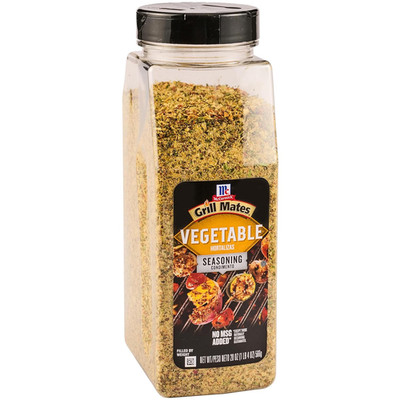 Vegetable Seasoning, 20 Oz - One 20 Ounce Container Vegetable Seasoning Blend wi