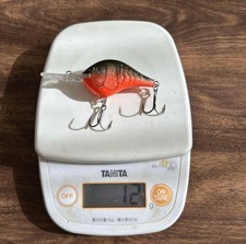 Rapala DT-8 Red Crawdad Balsa Crankbait 2.4m Diving Used