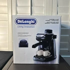 DeLonghi EC5 Steam Espresso Coffee Maker 4 Cup Black New In Box