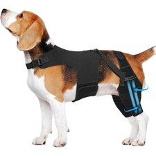 Adjustable Dog Knee Brace for Back Leg Injuries ACL-CCL Support Size MEDIUM