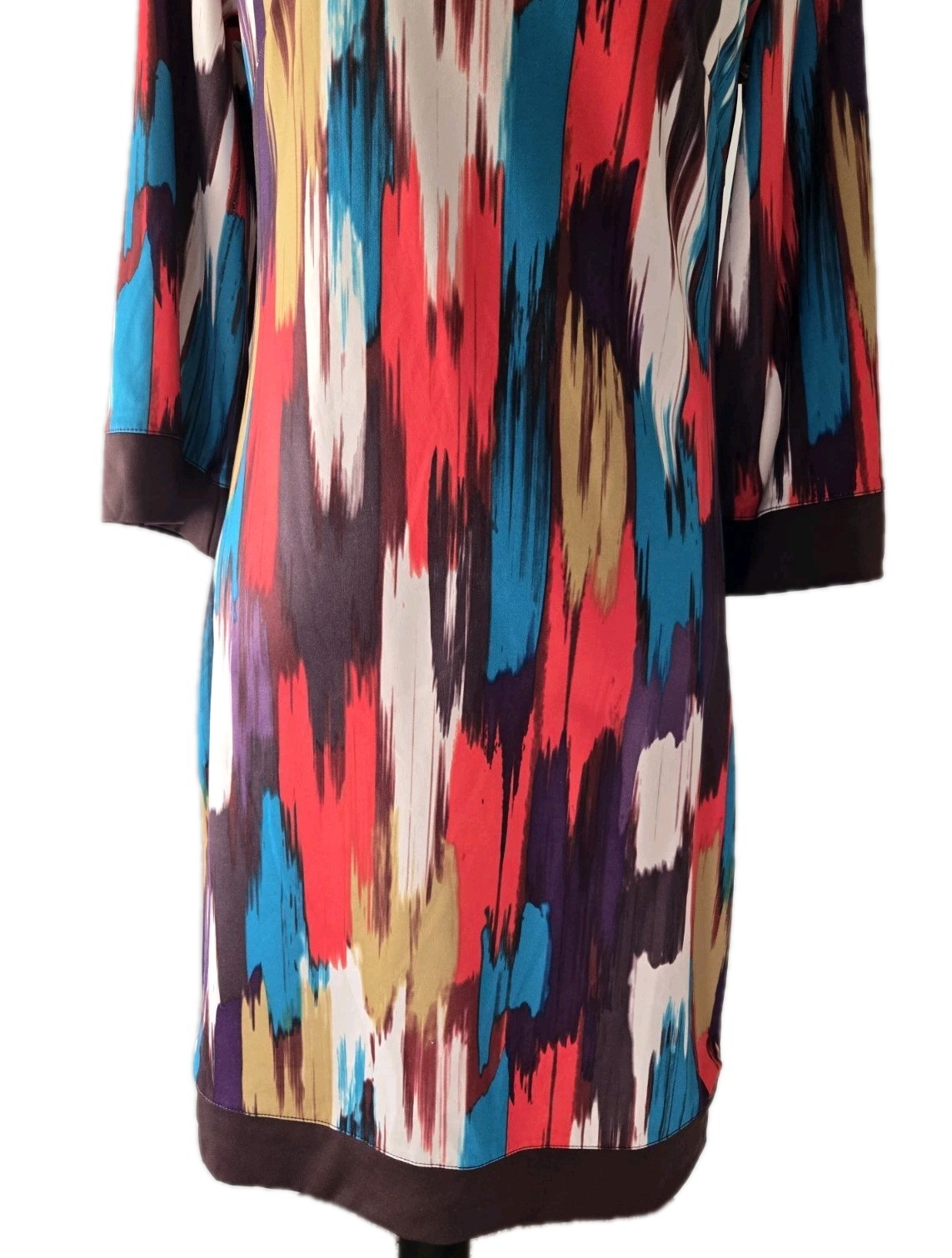 Unbranded Multicolored Small Polyester Dress w Br… - image 3