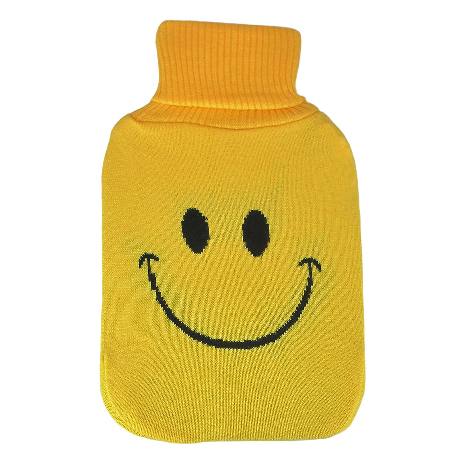 Hot Water Bottle Covers, Designed for Fashy Water Bottles, Hot or Cold (Emoji)