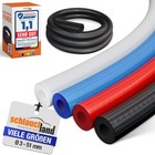 1m PROTEX SILIKON-SCHLAUCH Gewebe verstärkt Gummi Schlauch KFZ Universal 180°C