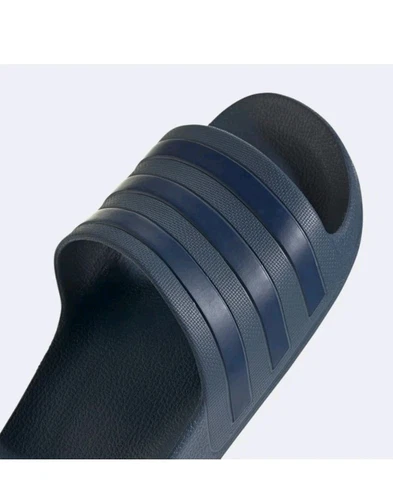 Adidas Adilette Aqua Slides blu navy uomo U.S. 10 nuove senza scatola