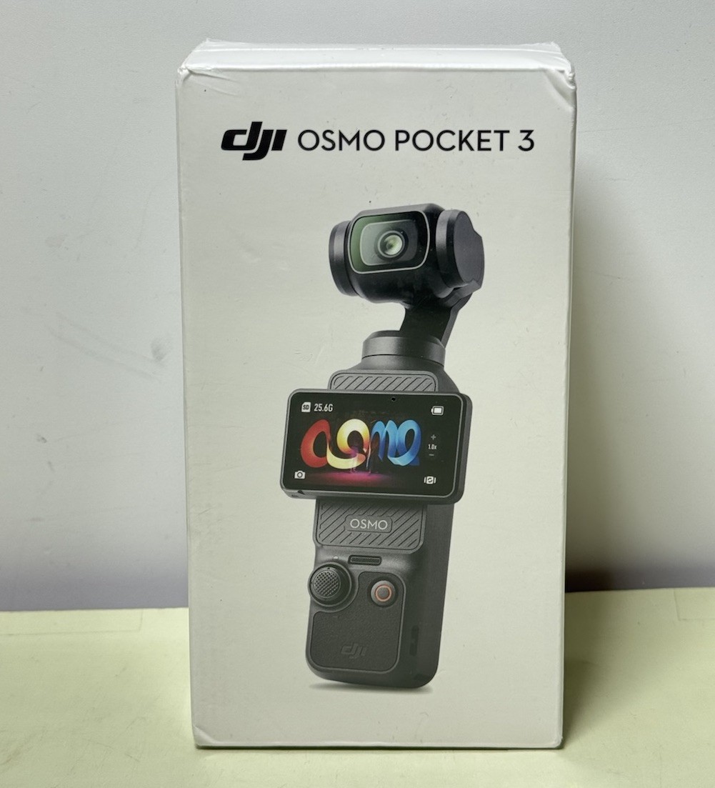DJI Osmo Pocket 3 3-Axis Stabilized 4K Handheld Cam w Rotatable Touch-New
