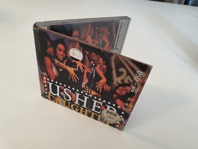 Usher ''caught up'' rare limited Taiwan 2 x HD CD Set / no promo lp