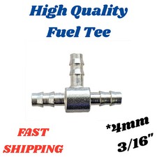 Fuel Line Splitter Fits 4mm 316 Line Adapater Tee Works For Gas Diesel Ect