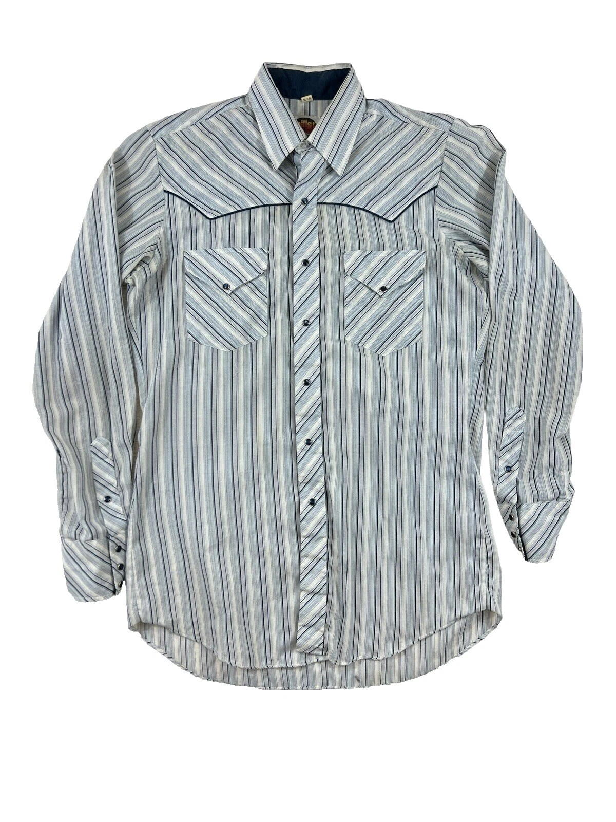 Miller Western Informal Con Botones camisas para hombres