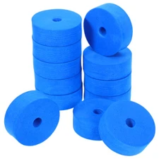 12 Pcs Musical Instrument Accessories Cymbal Felt Washer 40mm Drum