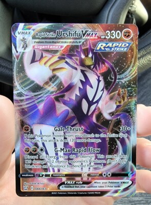 Pokémon TCG Rapid Strike Urshifu VMAX Sword & Shield - Battle Styles 088/163...
