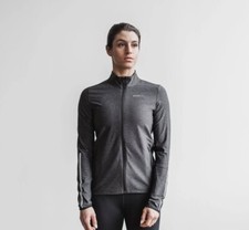 NoBull Women's 4-Way Strach Woven Jacket Graphite Sz Medium