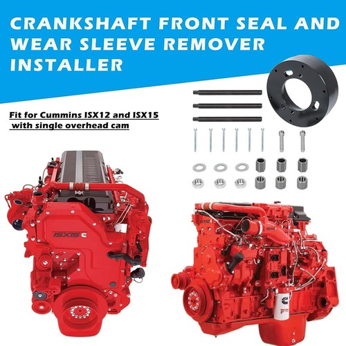 For Cummins ISX12 & ISX15 Crankshaft Front Seal & Wear Sleeve Remover Installer - Picture 2 of 10