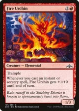 Magic the Gathering (mtg): GRN: Fire Urchin  (x 4)