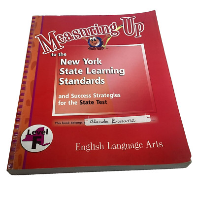 Measuring Up NY State Learning Standards English Language Arts Level F PB Good