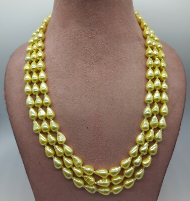 SHALLPEARK BAROOK 3 LAYERS NECKLACE 