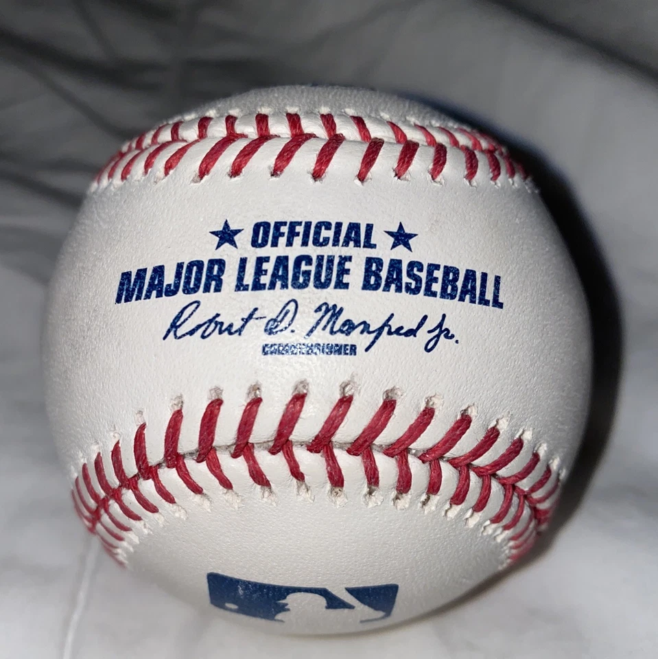 Béisbol autografiado firmado por Joakim Soria Blue Jays Royals Rangers MLB Rawlings Foto 4 de 4