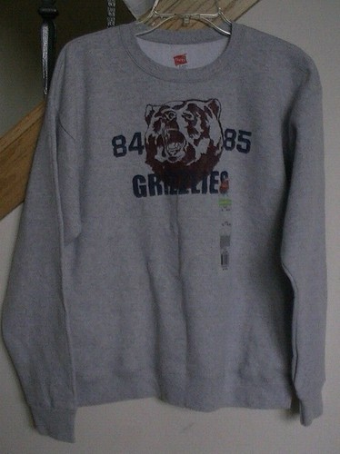 Hanes J4F Just For Fun Crewneck Sweatshirt - Picture 5 of 11