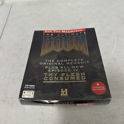 1995 The Ultimate Doom, Thy Flesh Consumed for MAC Brand New Sealed