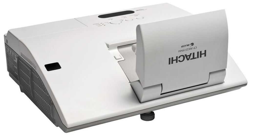 日立　CP-AW2519N  自立式スクリーンセット Hitachi CP-AW2519N Interactive Ultra-Short Throw 3LCD Projector | eBay