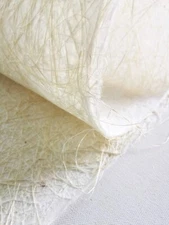 Deckle edge mulberry paper, Straw Paper, Elegant Lamp shade Handmade paper