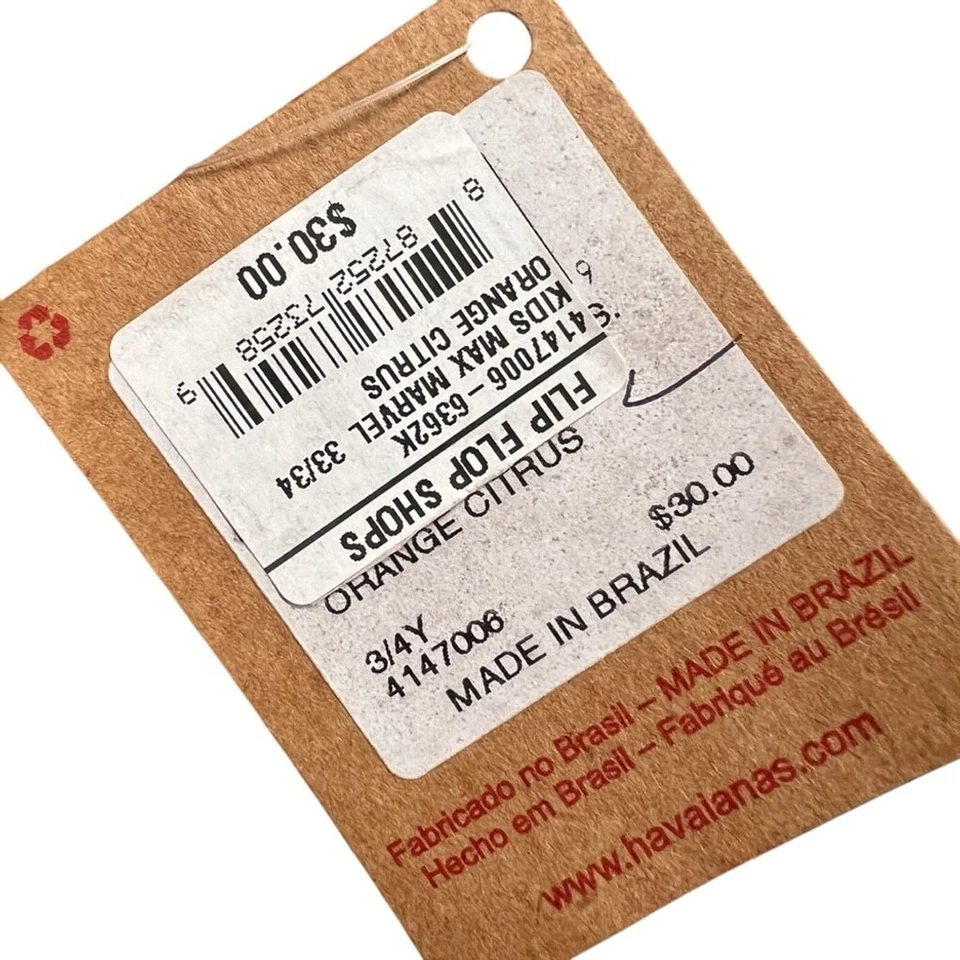 Chanclas Havaianas Kids MARVEL talla 3/4 nuevas con etiquetas Foto 4 de 4