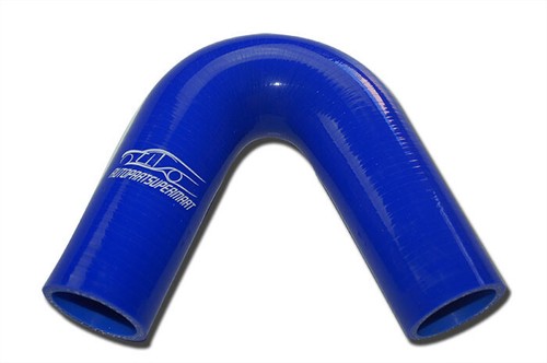 4PLY Silicone 135 Degree Elbow Hose Pipe 38mm 1.5" 1 1/2" Blue - Picture 4 of 7