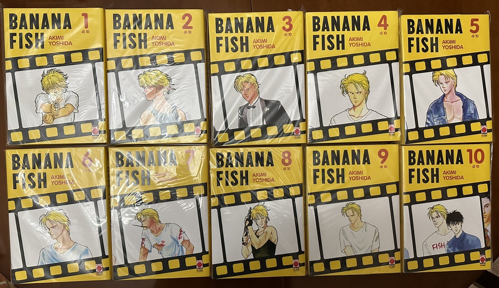 BANANA FISH SERIE COMPLETA 1/10 NUOVA EDIZIONE eBay