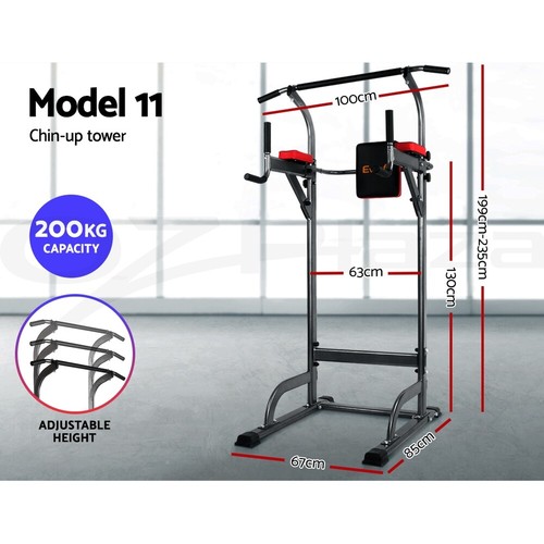 Everfit Weight Bench Press Squat Rack Sit-up Bench Chin Up FID Bench Benches - Picture 5 of 16