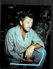 SUPER RARE!! 8X10 VINTAGE HANDSOME SEXY ROBERT MITCHUM MOVIE SCENE PHOTO!!