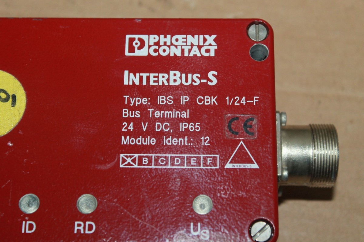Phoenix Contact 2759948 Busklemme 24 V DC Typ IBS IP CBK 1/24-F | eBay