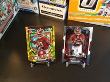 21 Prizm Draft Picks DeVONTA SMITH Crudade Gold Cracked Ice + Base All American