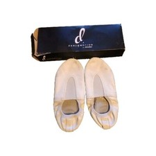 White Leather Gymnastic Child Shoes