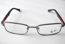Ray-Ban Small Gray Red Rx RB1030 4008 Optical Junior 47-16-125 Eyeglasses